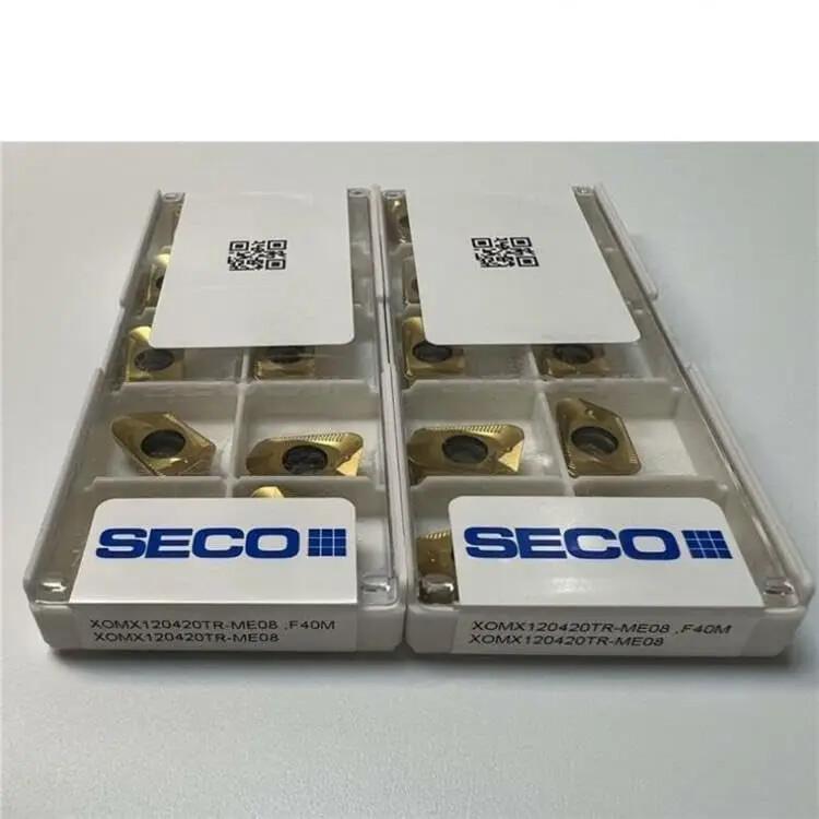 SECO / XOMX120420TR-ME08, F40M /Original genuine CNC alloy blade 10 PCS