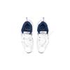 Nike Air Monarch 4 Synthetic Leather, Leather Slip Resistant Low Top Chunky Sneakers Unisex White Blue 415445-102(Team47-M4)