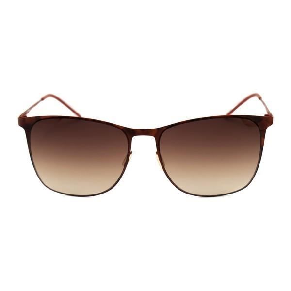 Lunettes De Soleil - Italia Independent - 0213-092-000 - Métal - Marron - Ø 57 Mm