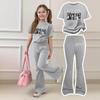 Infant Baby Girls Boys Loose T-shirt+Pants Print Outfits Set