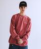QT8 GARMENTS Oc Pigment Simple Long Sleeve (Red)