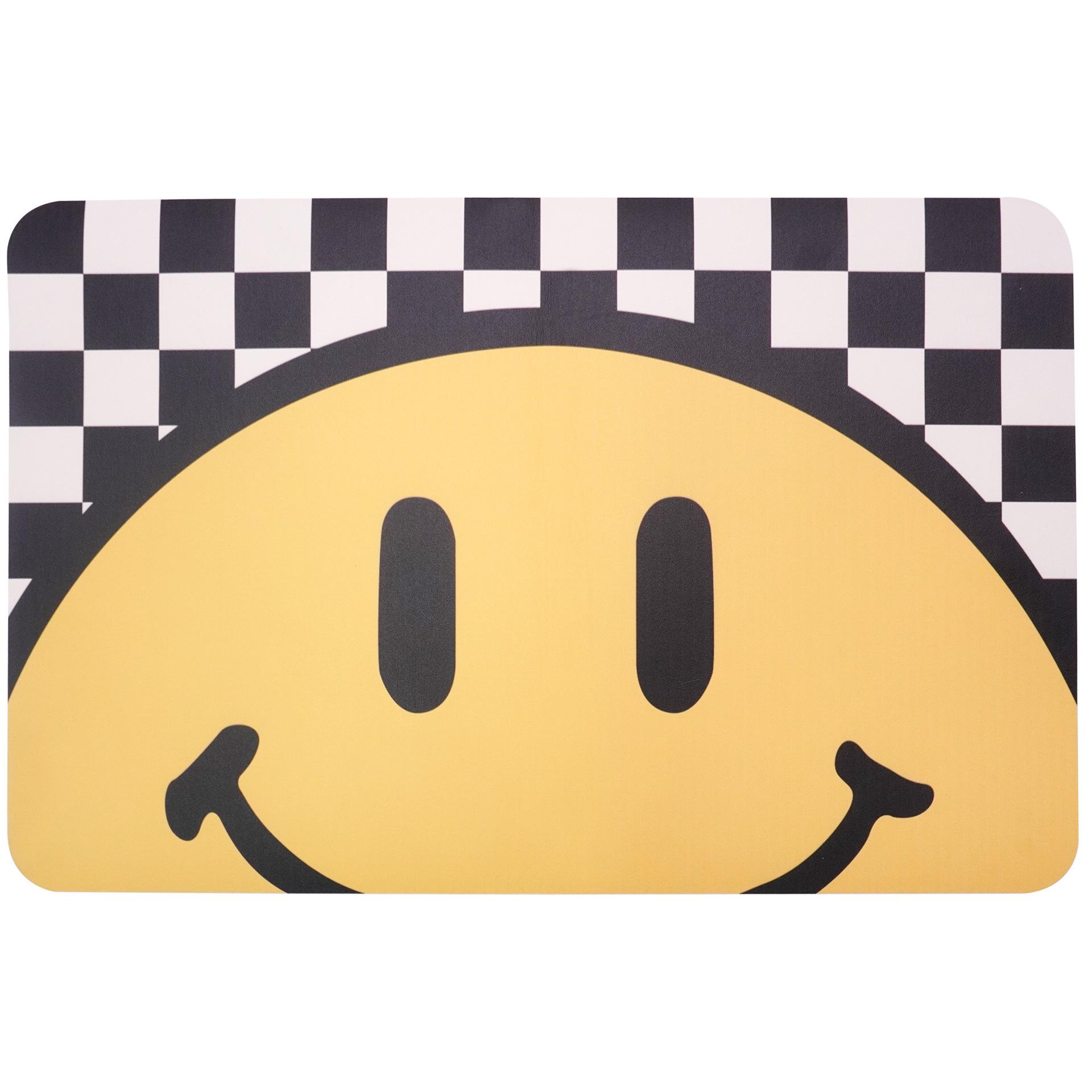 

Ins Wind Smile Коврик для ванной комнаты для дома, мягкий диатомовый ил, быстросохнущий, впитывающий, нескользящий, впитывается в дом, коврик для ног 40*60cm