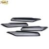 4PCS Fit For Honda Civic   Carbon Fiber Interior Door Armrest Cover Trim