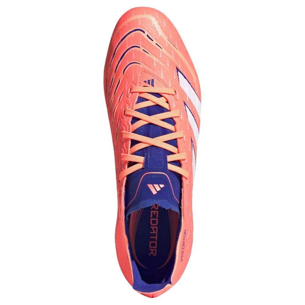 Adidas Predator League Comfortable MG FG Soccer Shoes Unisex Soccer Shoes White Orange JI1115