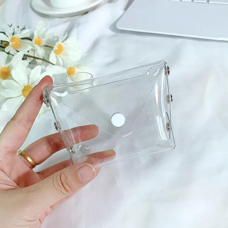 Bolsa de cosméticos transparente de PVC para mujer, organizador de maquillaje transparente, bolsa de viaje portátil para artículos de tocador, bolsa multifunción