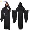 Stylish Size Plus Dark Witch Cloak Dress For Female Performances And Stage Shows