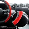 38cm Steering Wheel Cover Deer Fluff 15inch Non-Slip Steering Wheel Booster Cover Auto Car Accessories Cubre Volante