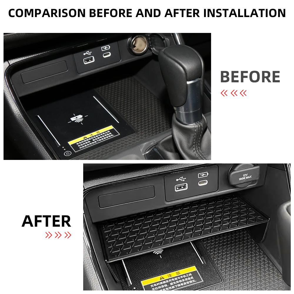 Car Center Console Storage Box for Honda CRV CR-V 2023-2025 Interior Central Control Stowing Organizer Holder Tray Accessories