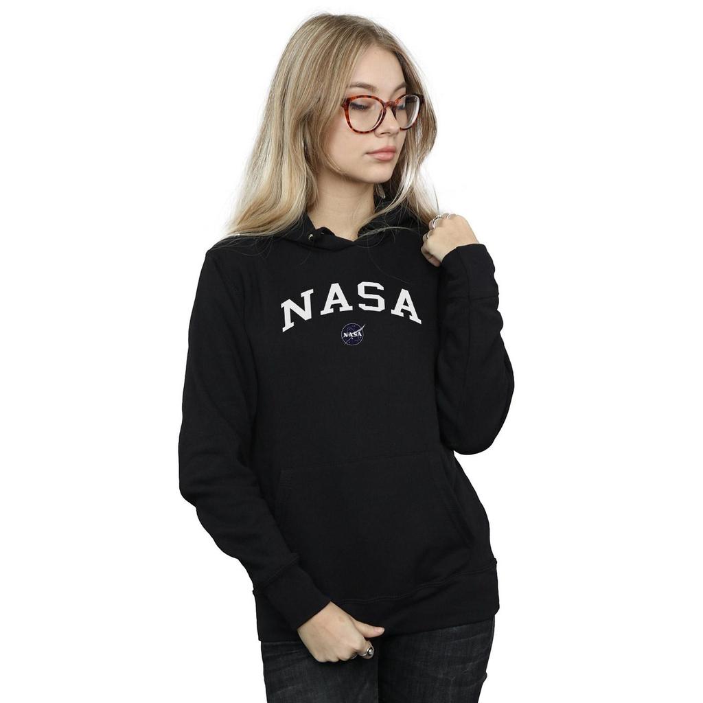 NASA Womens/Ladies Collegiate Logo Hoodie
