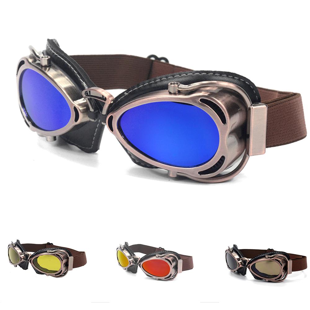 Mooreaxe Motorcycle Sunglasses for Harley Chopper Cruiser Scooter Bob Bike Riding Racing Goggles Pilot Helmet Glasses