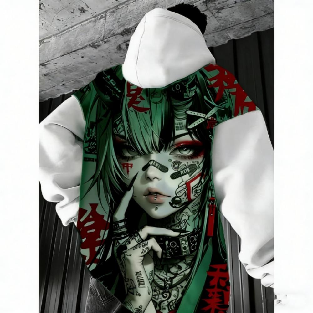 Spring Anime Girl Print Kids Hoodie Boy Girl Fashion Sexy Samurai Tracksuit Casual Hoodie Sweatshirt Autumn Clothes Y2k Coat