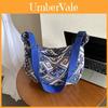 Fashionable 2023 Fall Trendy Shoulder Bag Chic Street Style Dumpling Bag In Canvas