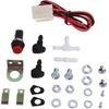 Swess Car Windshield Washer Pump Universal Reservoir Kit 99300 Fluid Reservoir Tank Bottle With Pump