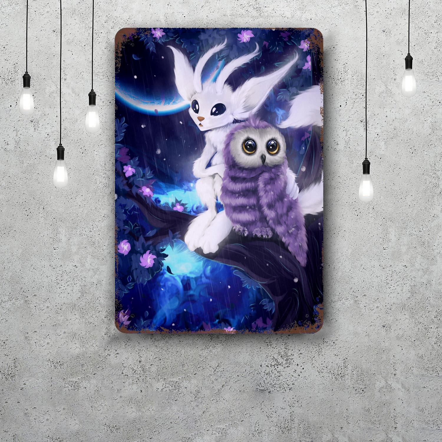 

Ori And The Will of The Wisps Metal Signs wall decor Tin Signs Captain Metal Poster Decor for Bar Pub Club Wall Decoration 20x30cm（7.8x11.8inch）