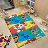 Happy Paw Patrol Pups Theme Rug Thick Nonslip Carpet For Hallway Balcony Study Home Decor Christmas Gift
