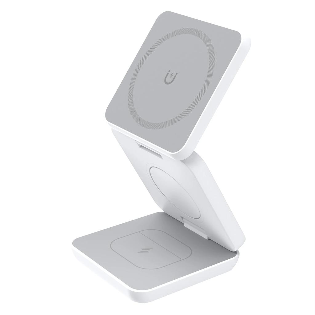 3 In 1 Magnetic Wireless Charger Stand Macsafe for iPhone 15 14 13 12 Apple Watch 8 7 6 Airpods Pro Fast Charging Dock Station