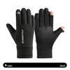 Ankelai Unisex Winter Waterproof Thermal Fingerless Gloves