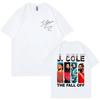 Rapper J Cole Graphic T Shirts The Fall Off Tour 2026 Merch Tshirt Men Women Clothing High Quality Fashion Short Sleeve T Shirt