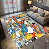 Donald Duck Classic Collage carpet Home Decor Suitable For All Seasons Outdoor Plush carpet Sheet Digital Printing