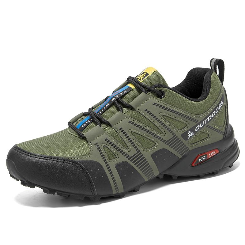Men's Outdoor Cycling Sports Shoes Waterproof Non-slip Outdoor Sports Shoes Outdoor Hiking Camping Shoes Tactical Training Shoes