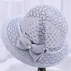 Hat Women's Basin Hat Sun Hat Crochet Hollow Sunscreen Mesh Breathable Cool Hat Sun Hat Spring and Summer