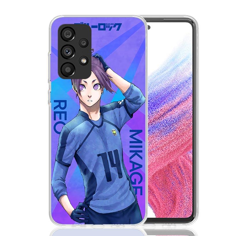 Hot Anime Blue Lock Phone Case For Samsung Galaxy A17 A16 A14 A15 A13 A57 A56 A54 A55 A53 A37 A36 A34 A35 A33 A26 A24 A25 A23 Ga