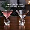 Skull Base Creative Cocktail Glass Thickened Vintage Glass Bar Home Cocktail Party Drinkware Juice Coffee Cold Drinks Soda Cup