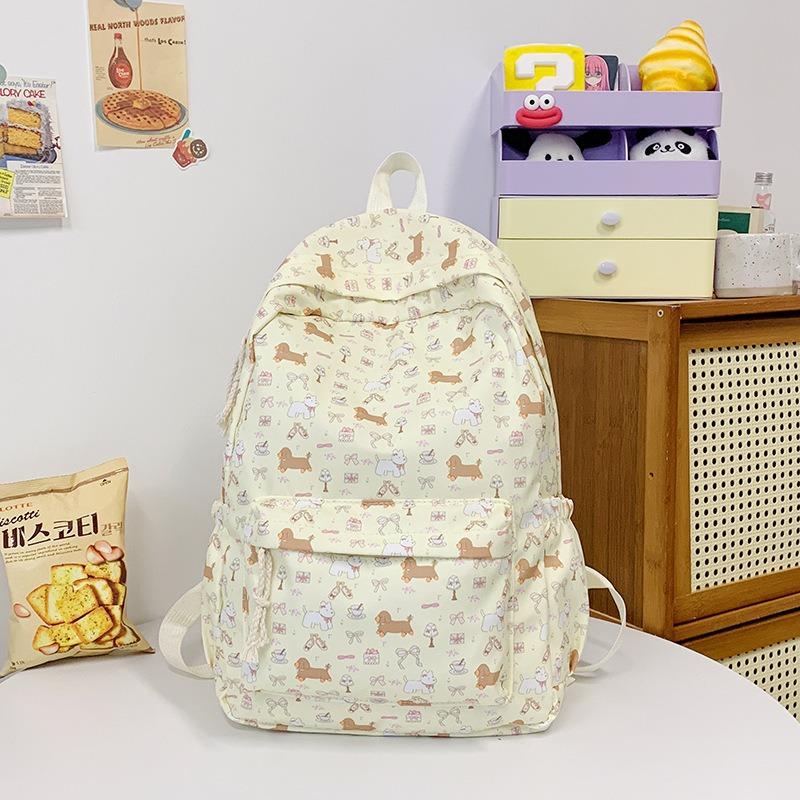 Backpack Women's New Versatile Large-capacity Leisure Junior High School High School Students Class Schoolbag Travel Backpack