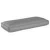 Grey Cushion 120 x 50 x 12 cm Oxford Fabric