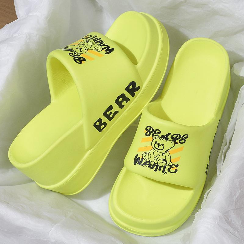 Slippers Female Non-slip Home Soft Bottom Trend Thick Bottom Can Be Worn Outside Sandals Slippers