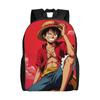 Back To School Season Snack Storage Luffy (31) Bookbag One Piece Couple Backpack