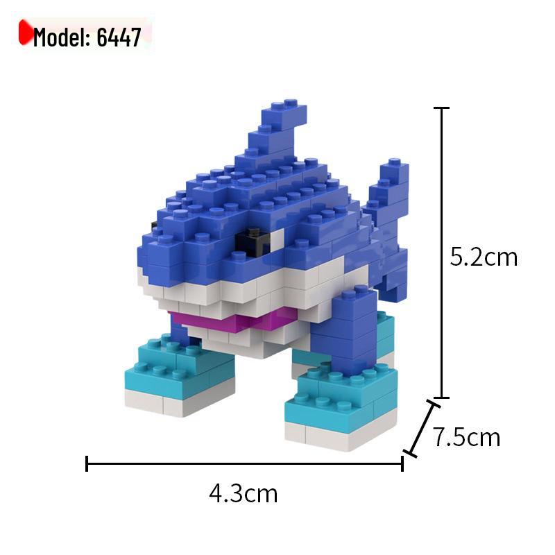 Shan Hai Jing Cross-Border Micro-Particle Educational Building Blocks for Children