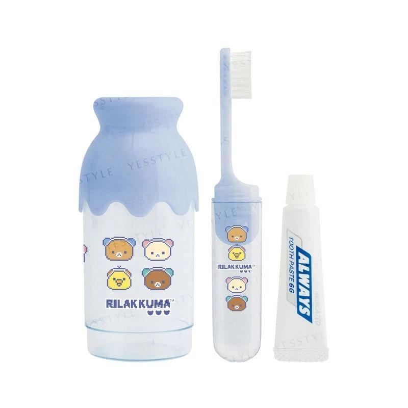 San-X - Rilakkuma Zahnbürsten-Set Blau