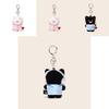 Plush Cat Keychain With Fluffy Sleepwear For Collectors And Giftgiving