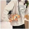 Fashion Large Capacity Shoulder Bags Oxford Cute Cartoon Rabbit Crossbody Bags Small Square Bag Ladies