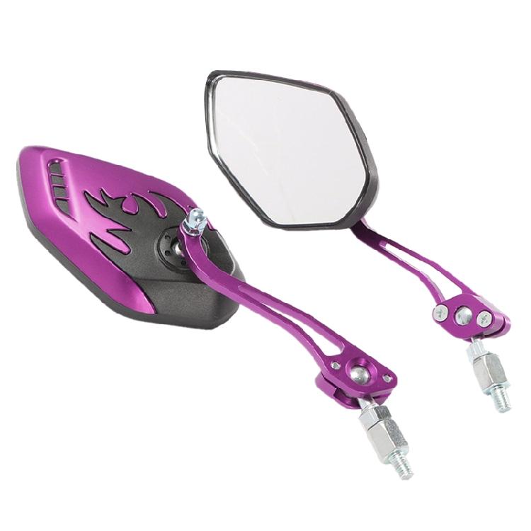 Universal CNC Aluminum Motorcycle Handlebar Rear View Mirrors Anti-glare Mirrors