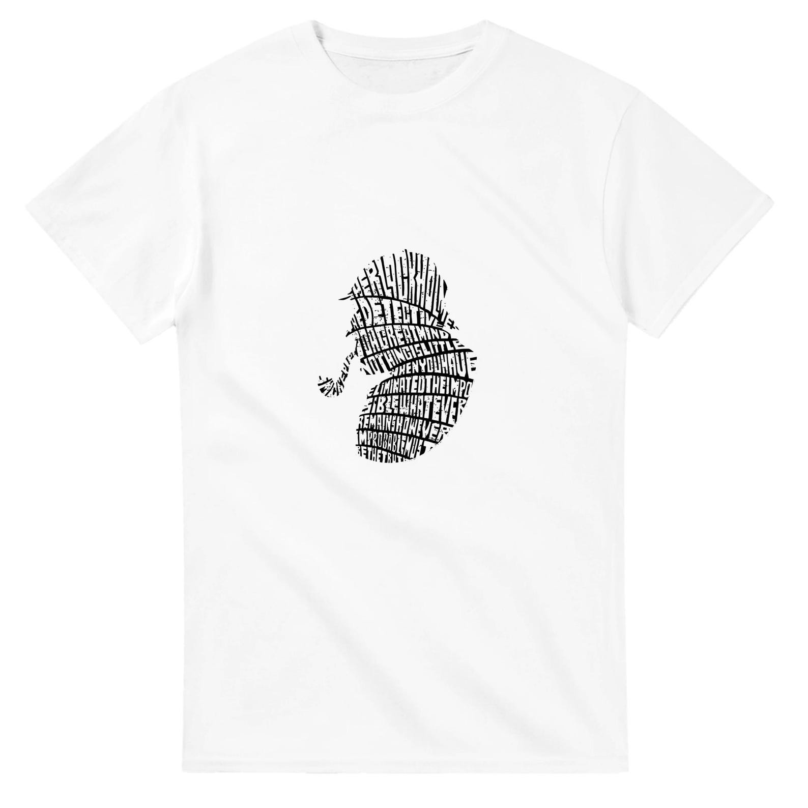 Sherlock Holmes Heavyweight Unisex Crewneck T shirt | Gildan® 5000 XL