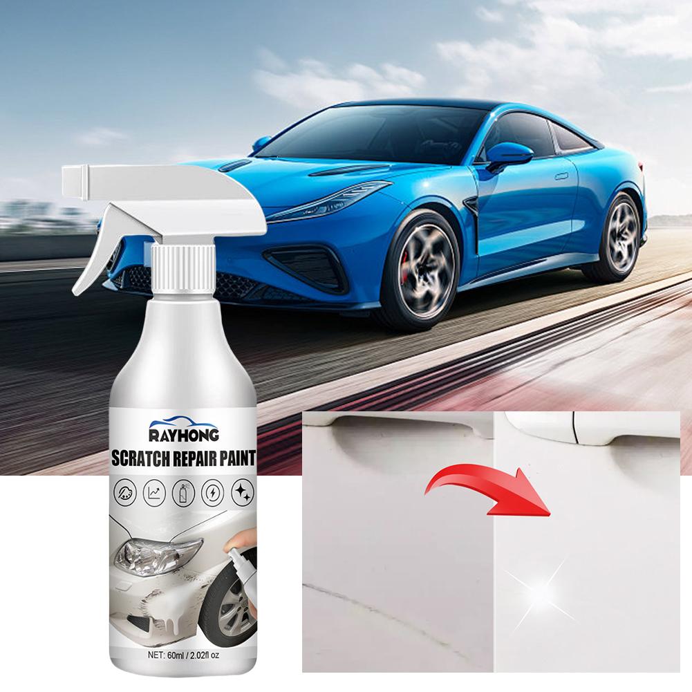Portable Car Polishing Spray 60ml Scratch Remover Polishing Paint Automobile Body Paint Scratch Liquid Auto Paint Surface Care