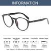 Fashion PC Frame Retro Flat Mirror Eyewear Blue Light Blocking Glasses Gaming Filter Glasses Optical Spectacles