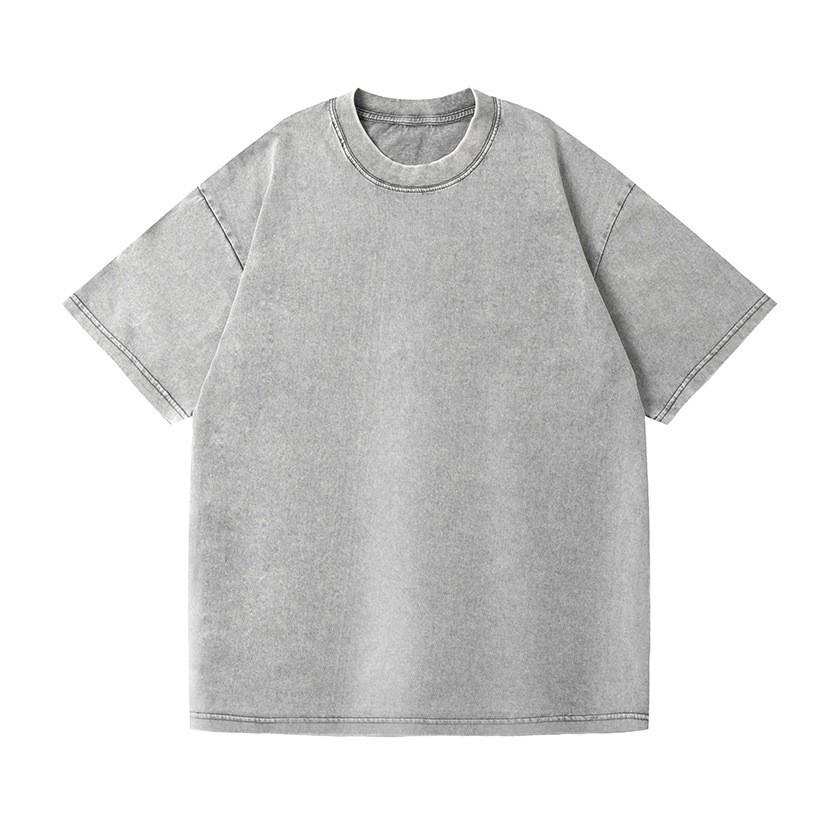 Women's short sleeved shoulder down shirt loose top