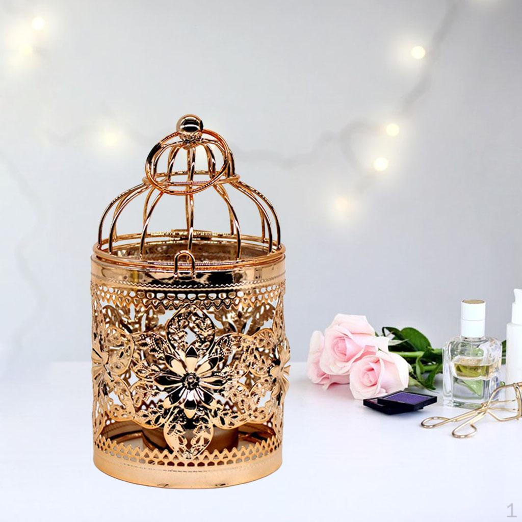

Candle Holder Tea Light Electroplating Abstract Art Tabletop Centerpiece for Anniversary Celebration рожевий колір золота