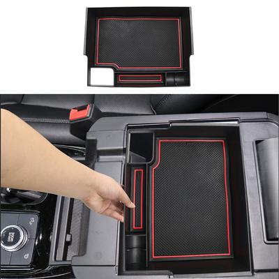 For Ford Explorer 2020 2024 2024 2024 Car Center Console Armrest Storage Box Interior Organizer Tray ABS Accessories