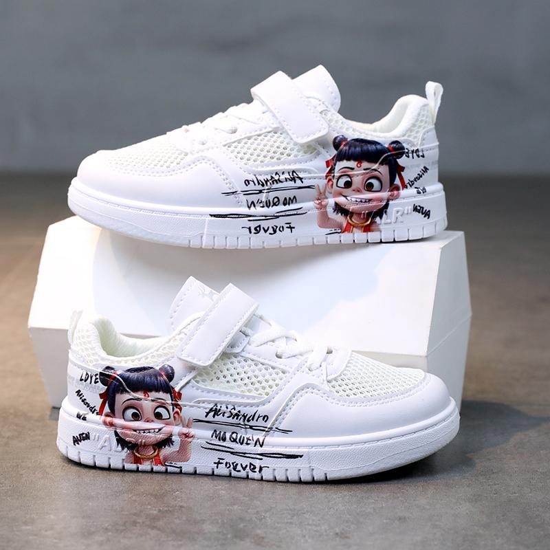 Children Sneaker Boys Casual Shoes Flat Student Walking Shoes Non-slip Girl Lightweight Sports Tennis Footwear