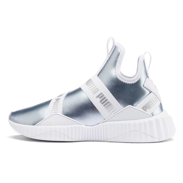 

Puma Женские кроссовки Defy Mid Metallic Heather Blue White 192620-01 37.5