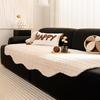 Autumn And Winter Special-Shaped Sofa Cushion Plush Irregular Sofa Cover Blanket Towel Non-Slip Simple Solid Color  New