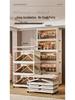 Foldable Multi-Layer Storage Cabinet for Bedroom and Living Room