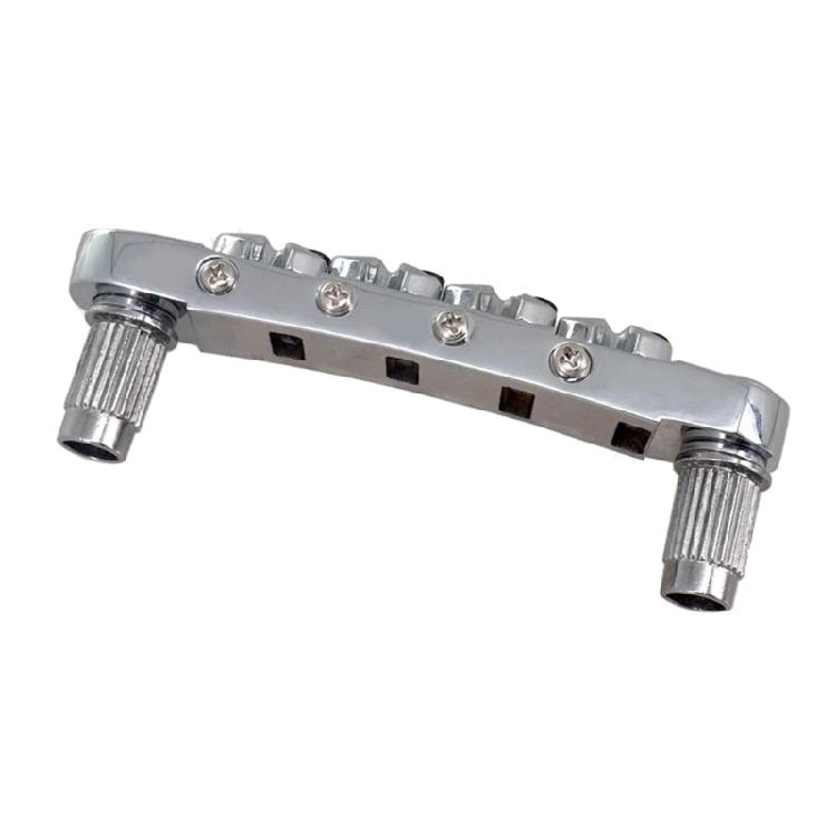 Guitar Tune O-Matic Roller Saddles Bridge with Wrench Set Replacement Parts