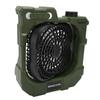 Camping Fan Rechargeable Portable Super Quiet 270 Degree Auto Rotation USB Cooling Fan with LED