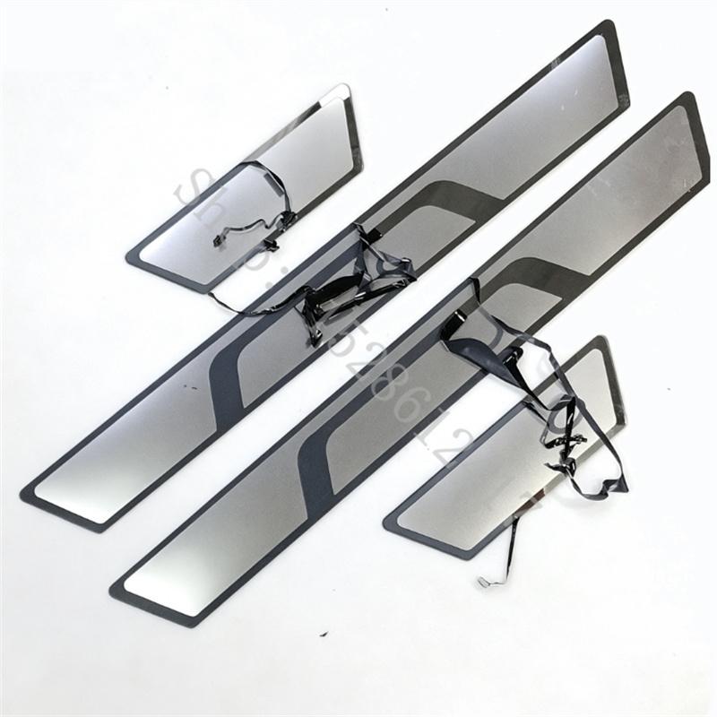 Car Accessories for Renault CLIO IV V CLIO 4 5 RS 2014~2024 Stainless Door Sill Scuff Plate Trim Kick Pedal Protectors Trim