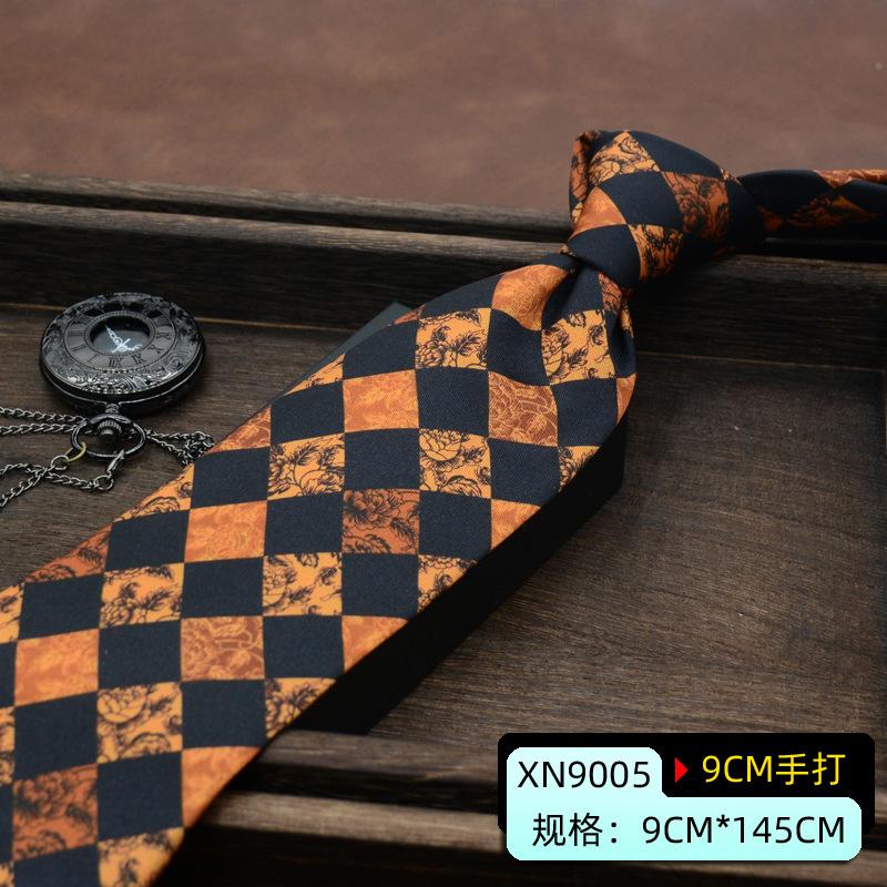 

Галстук Мужской Формальный Наряд Британский Джентльмен Ретро Стиль Широкая Версия 9 см Ручная Работа Студент Профессиональная Одежда